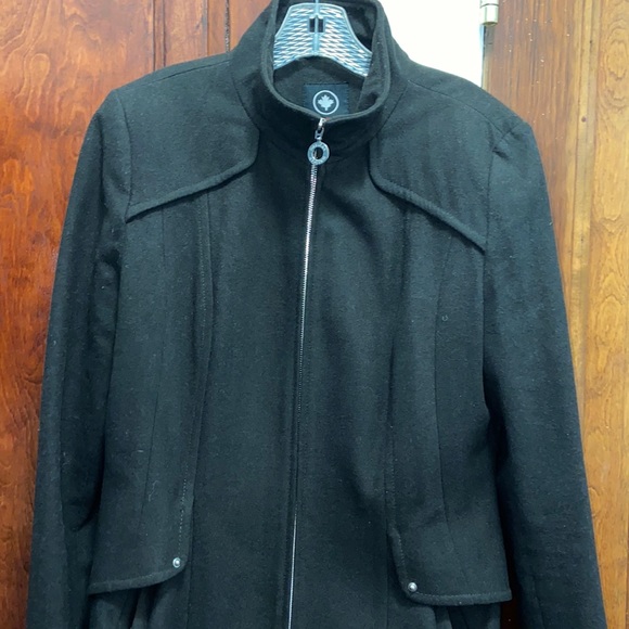 halifax Jackets & Coats Halifax Traders Dark Green Stand Collar Wm